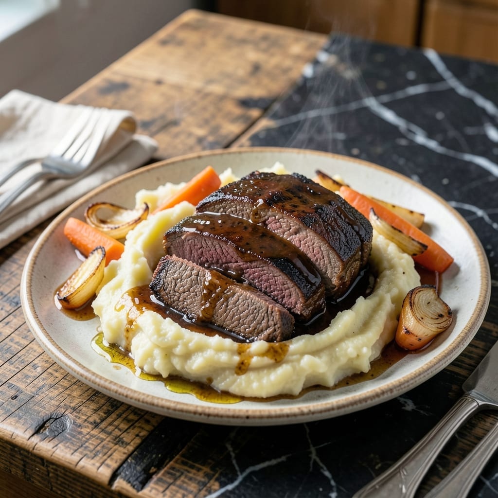 Pot Roast Recipe Crock Pot With Mashed Potatoes: Slow-Cooked Beef and Creamy Side Dish Pot Roast Recipe Crock Pot With Mashed Potatoes: Slow-Cooked Beef and Creamy Side Dish