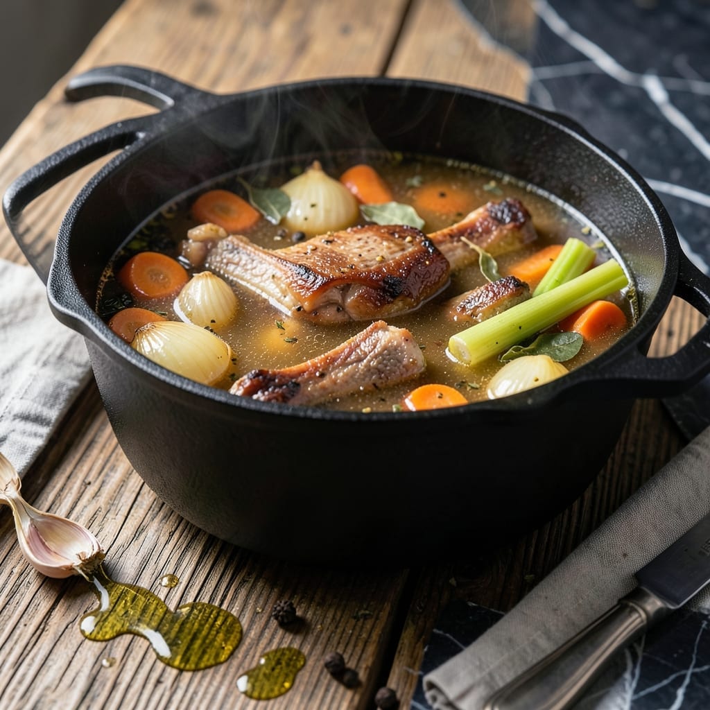 Simmer Pot Recipe Card: Herb-Infused Slow-Cooked Savory Broth