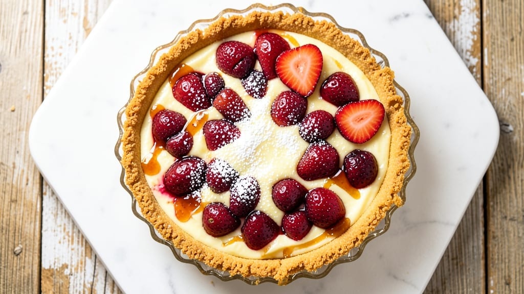 7-Up Strawberry Pie Recipe: Citrusy Fizz and Creamy Swirl Fusion