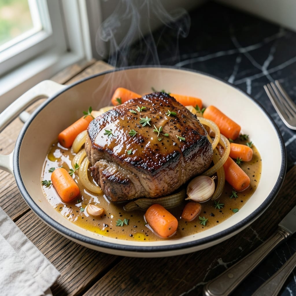 Southern Pot Roast Recipe Oven: Fall-Off-The-Bone Tender with Rich Gravy Southern Pot Roast Recipe Oven: Fall-Off-The-Bone Tender with Rich Gravy