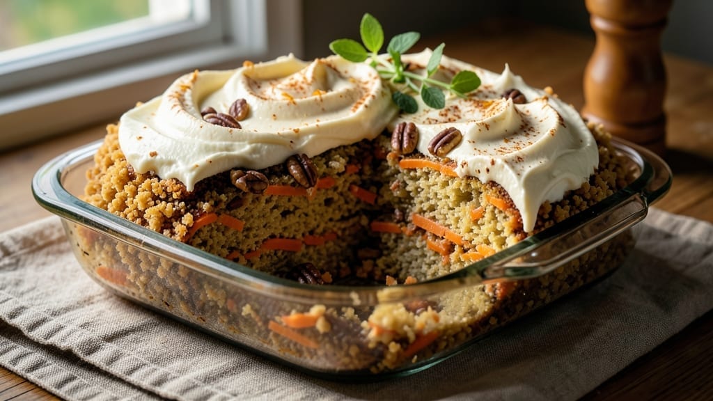 8x8 Carrot Cake Recipe: Moist Spice Cake with Cream Cheese Frosting Bliss