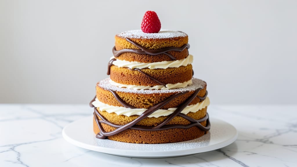 4 Layer 6 Inch Cake Recipe: Vanilla Bean Swirls and Cream Cheese Frosting Mastery