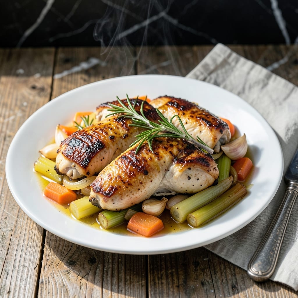 Rosemary Chicken Crock Pot Recipe: All-Day Herb-Infused Tenderness