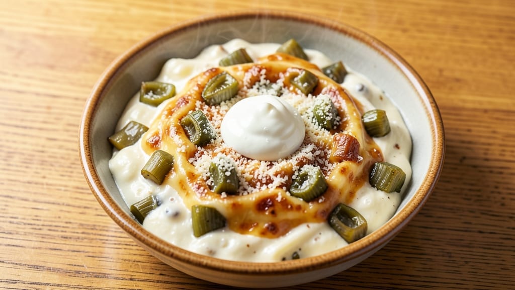3 Cheese Artichoke Dip Recipe: Triple Creamy Layers With Toasted Bread Crunch 3 Cheese Artichoke Dip Recipe: Triple Creamy Layers With Toasted Bread Crunch