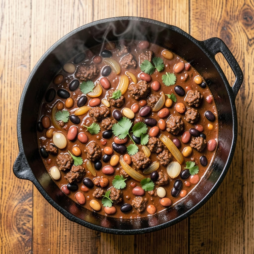 4 Quart Chili Recipe: Deep-Smoky Beans and Meat That Gets Better Tomorrow