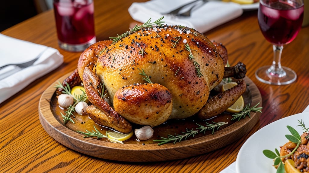 12-Pound Roast Turkey Recipe: Golden Crisp Skin and Juicy Core