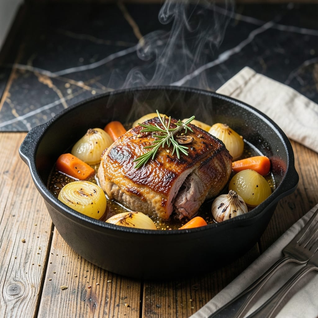 Crock Pot Lamb Shoulder Recipe: Mediterranean Spices and Fall-Off-The-Bone Tenderness