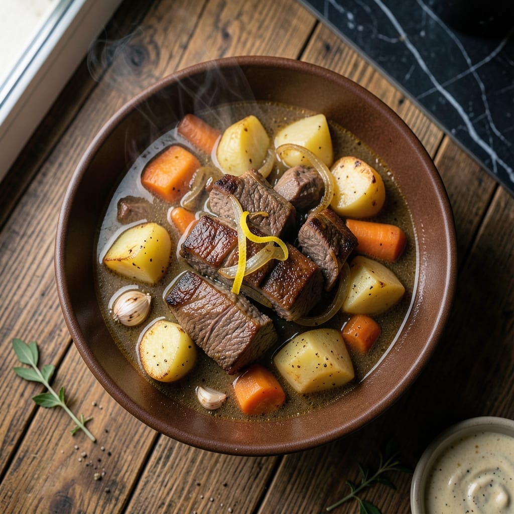 Insta Pot Stew Recipe: Hearty Beef and Root Vegetable Medley