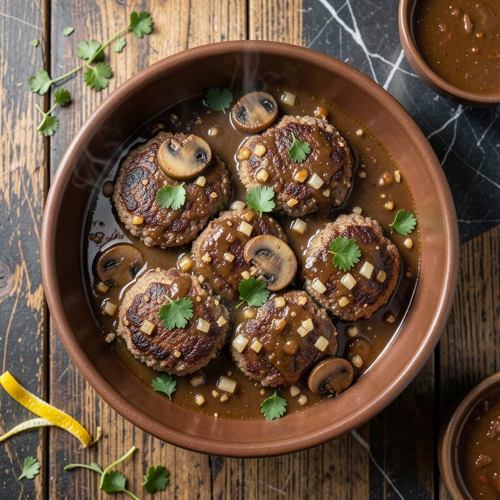 Crock Pot Salisbury Steak Recipe: Set It and Forget It Homestyle Comfort Crock Pot Salisbury Steak Recipe: Set It and Forget It Homestyle Comfort