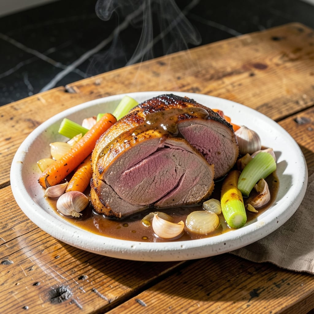 English Shoulder Roast Crock Pot Recipe: All-Day Slow Cooked Richness