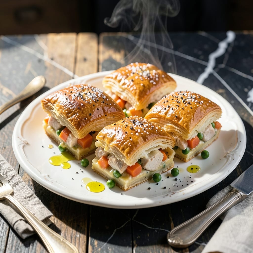 Miniature Chicken Pot Pie Recipe: Bite-Sized Savory Hand Pies Miniature Chicken Pot Pie Recipe: Bite-Sized Savory Hand Pies