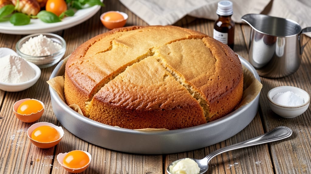 3 Egg Cake Recipe: Light-as-Air Vanilla Cloud in 30 Minutes