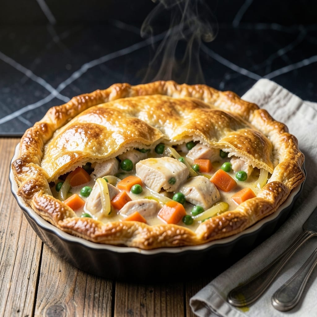Aldi Chicken Pot Pie Recipe: Savory Filling Under a Buttery Crust