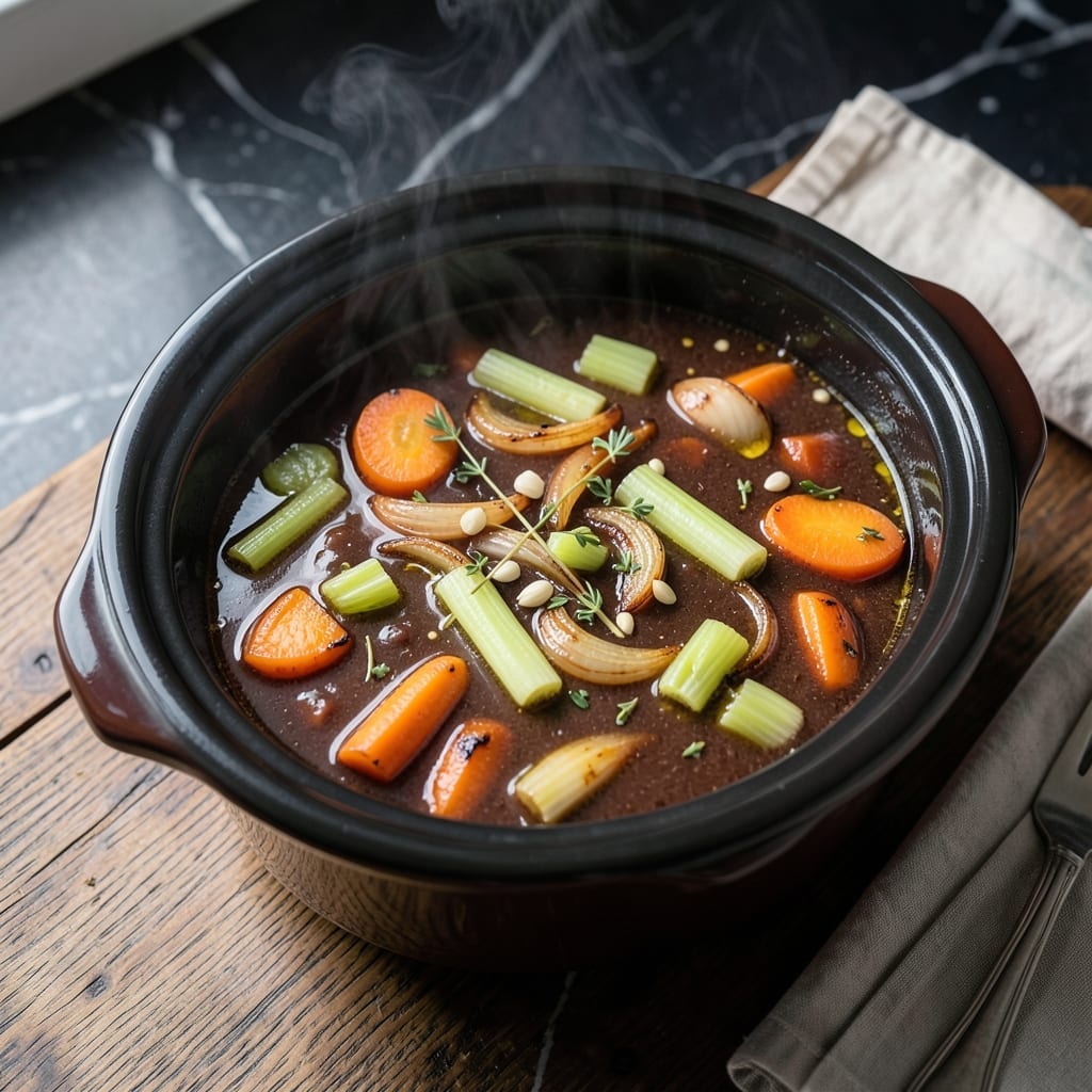 Au Jus Crock Pot Recipe: Effortless French Dip Sandwich Base