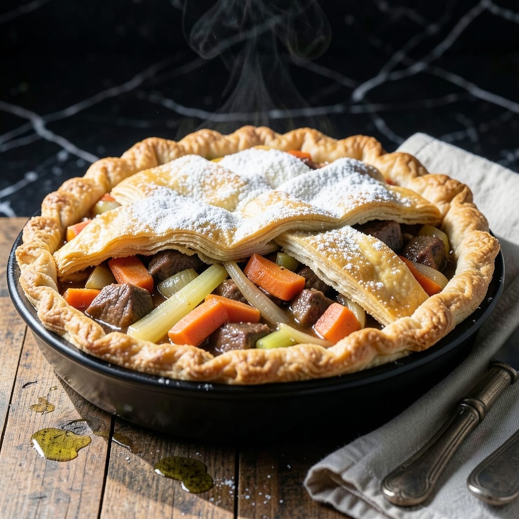 Lamb Pot Pie Recipe: Flaky Crust With Herb-Infused Filling