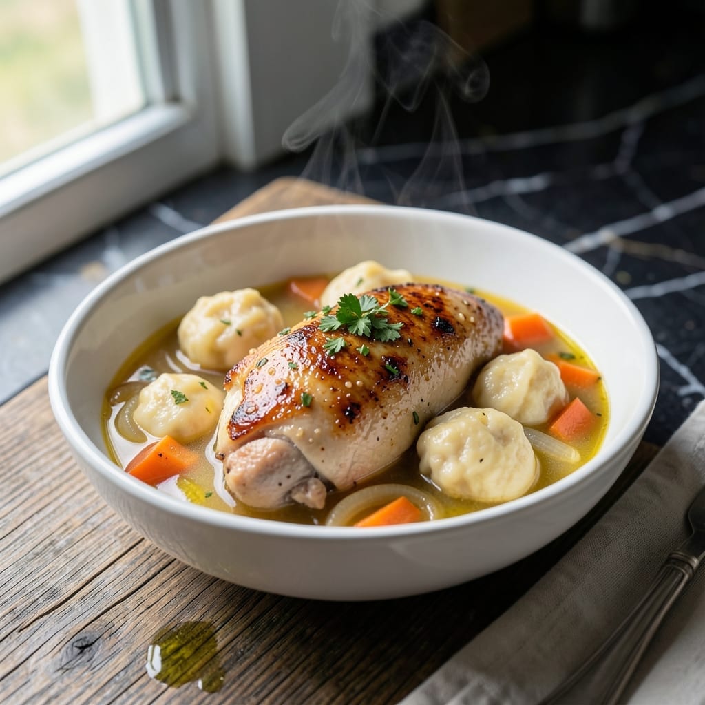 Insta Pot Chicken and Dumplings Recipe: Fluffy Bites in Rich Broth Insta Pot Chicken and Dumplings Recipe: Fluffy Bites in Rich Broth