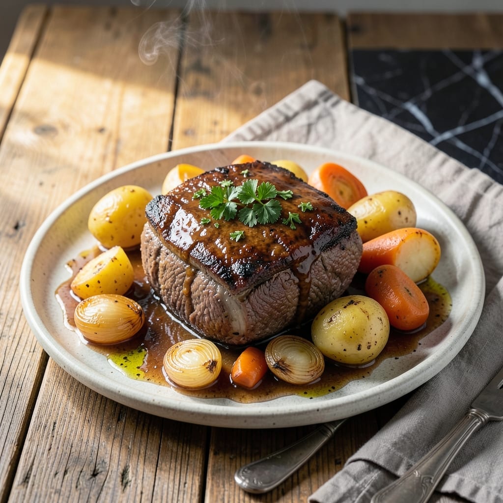 Boneless Pot Roast Recipe Slow Cooker: Set-It-and-Forget-It Sunday Dinner