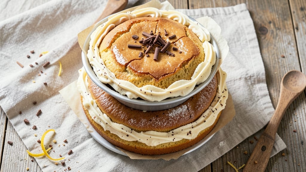 6 X 3 Cake Pan Recipe: Stacked Layers of Moist Vanilla Bliss 6 X 3 Cake Pan Recipe: Stacked Layers of Moist Vanilla Bliss