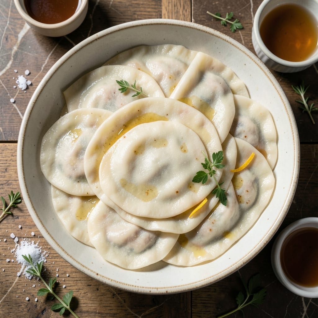 Pot Sticker Skin Recipe: Homemade Wrappers for Perfectly Pleated Dumplings