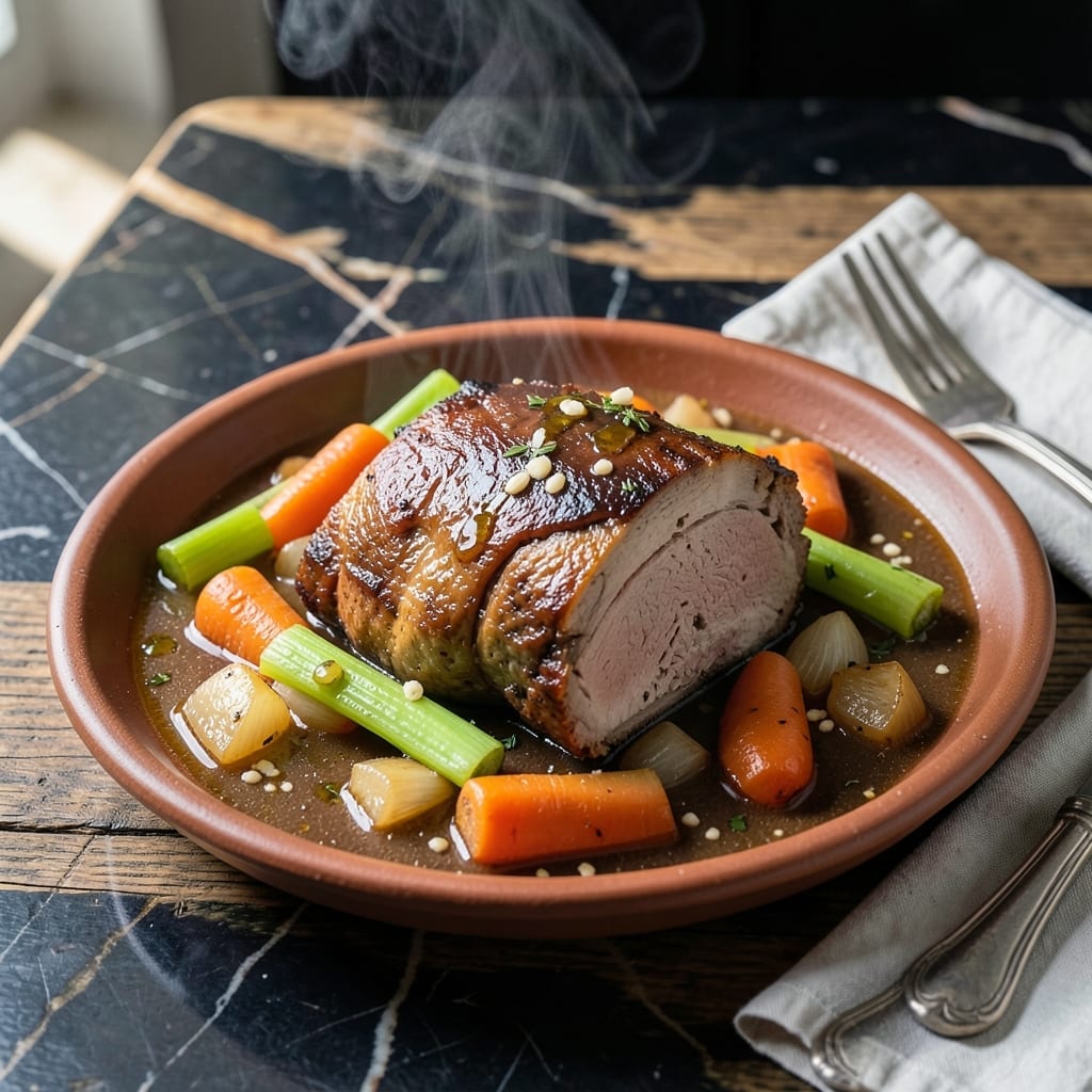 Deer Neck Roast Crock Pot Recipe: Melt-in-Your-Mouth Wild Game Elegance