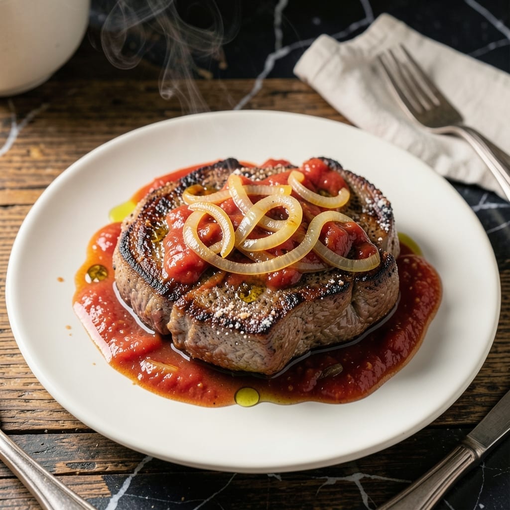 Rival Crock Pot Swiss Steak Recipe: Melt-in-Your-Mouth Beef With Rich Gravy Rival Crock Pot Swiss Steak Recipe: Melt-in-Your-Mouth Beef With Rich Gravy