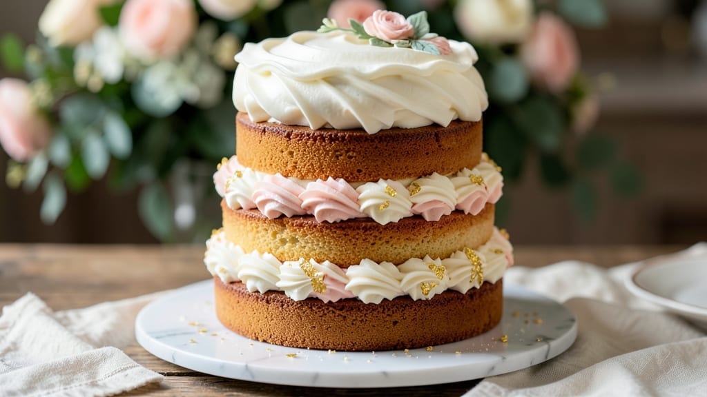 3 Layer Wedding Cake Recipe: Towering Elegance With Vanilla Bean Buttercream 3 Layer Wedding Cake Recipe: Towering Elegance With Vanilla Bean Buttercream