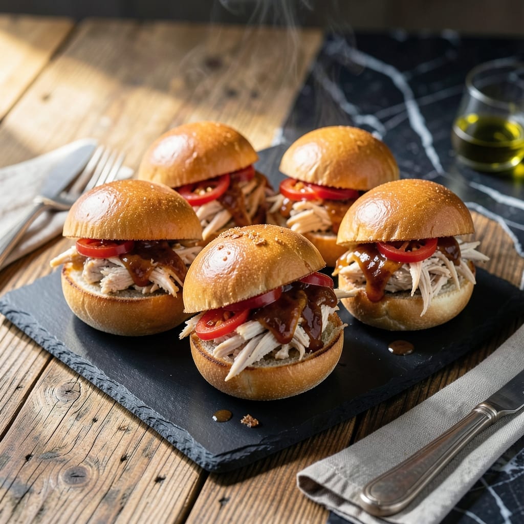 Chicken Slider Crock Pot Recipe: Hands-Free Party-Ready Bites