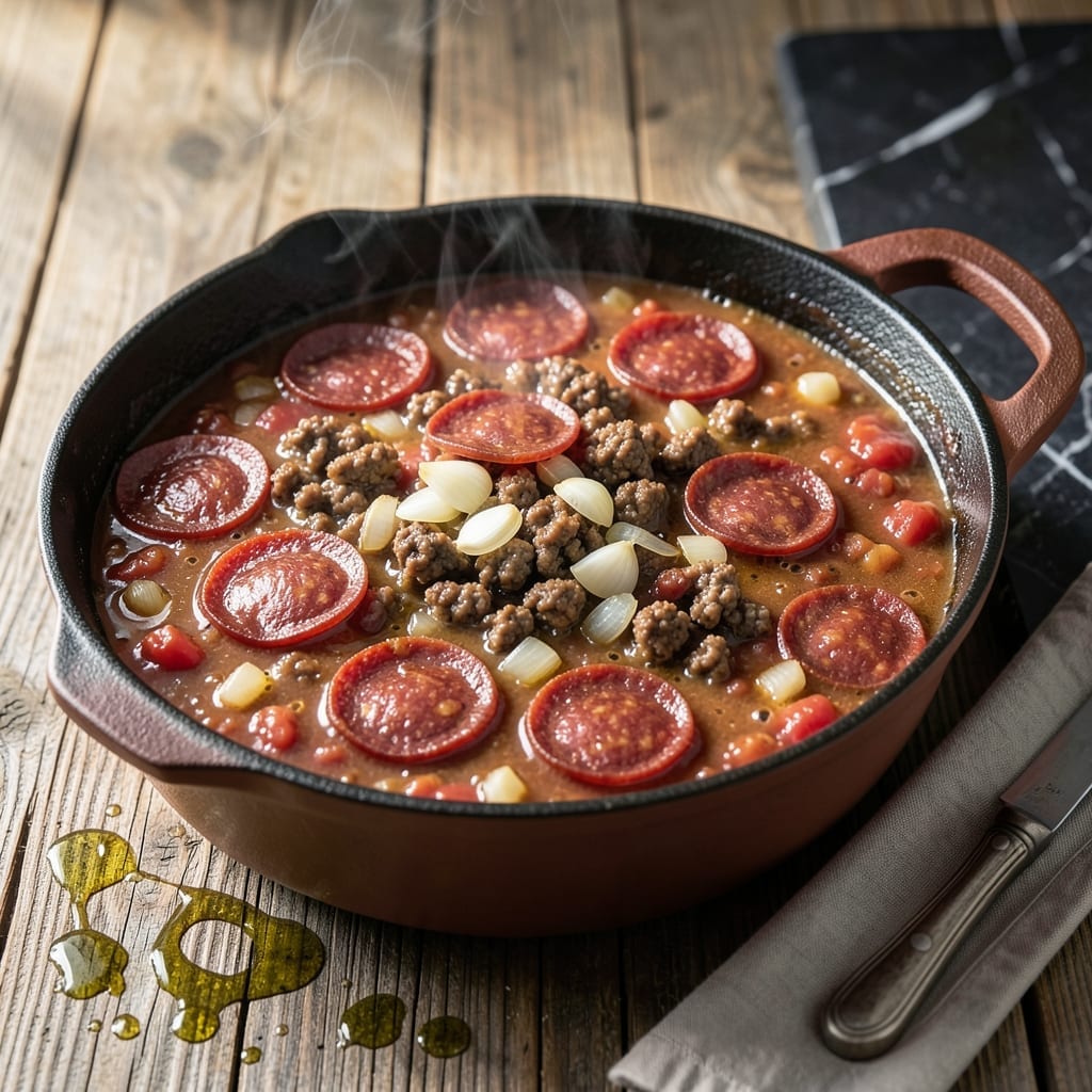Pepperoni Crock Pot Recipe: Set It and Forget It Spicy Comfort