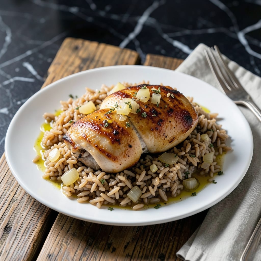 Chicken and Brown Rice Instant Pot Recipe: One-Pot Meal with Nutty Flavor