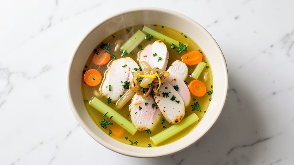 17-Day Diet Chicken Soup Recipe: Lightened-Up Comfort With Lean Protein 17-Day Diet Chicken Soup Recipe: Lightened-Up Comfort With Lean Protein