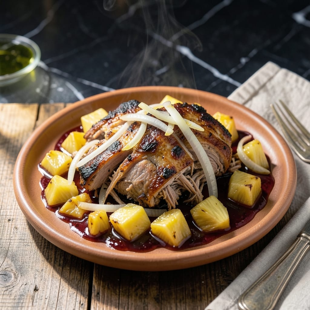 El Pastor Crock Pot Recipe: Slow-Cooked Marinated Pork with Pineapple
