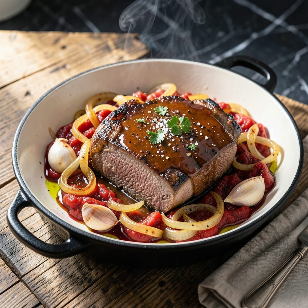Beef Pot Roast Recipe Oven: Slow-Braised Comfort With Caramelized Onions