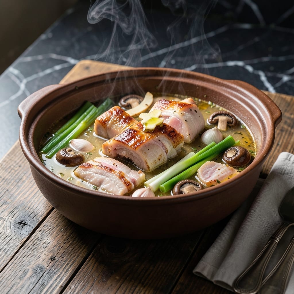 Pork Bone Hot Pot Recipe: Rich Broth with Tender Slices