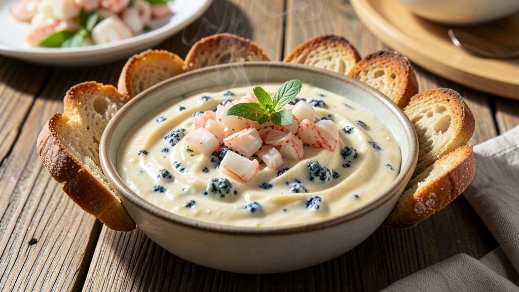 3 Cheese Crab Dip Recipe: Ultra Creamy With Lobster Twist