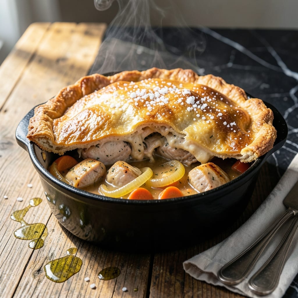 Dutch Oven Pot Pie Recipe: Golden Crust With Rustic Stew Filling