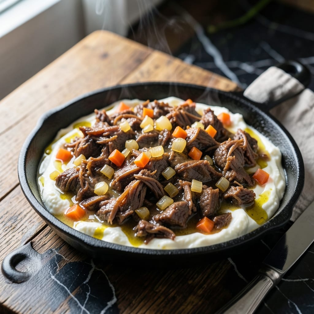 Pot Roast Dip Recipe: Savory Spread for Game Day