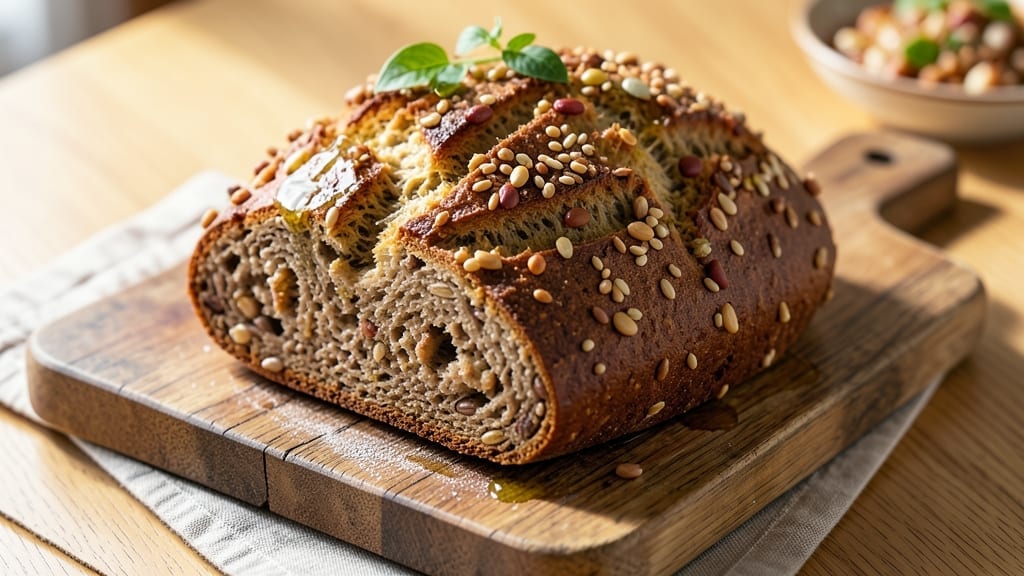 12-Grain Cereal Bread Recipe: Nutty Crunch and Hearty Texture