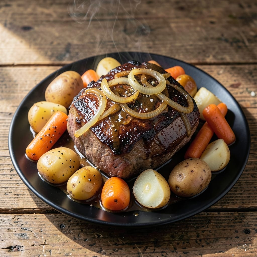 Beef Chuck Roast Crock Pot Recipe: Fall-Off-The-Bone Richness With Herbs