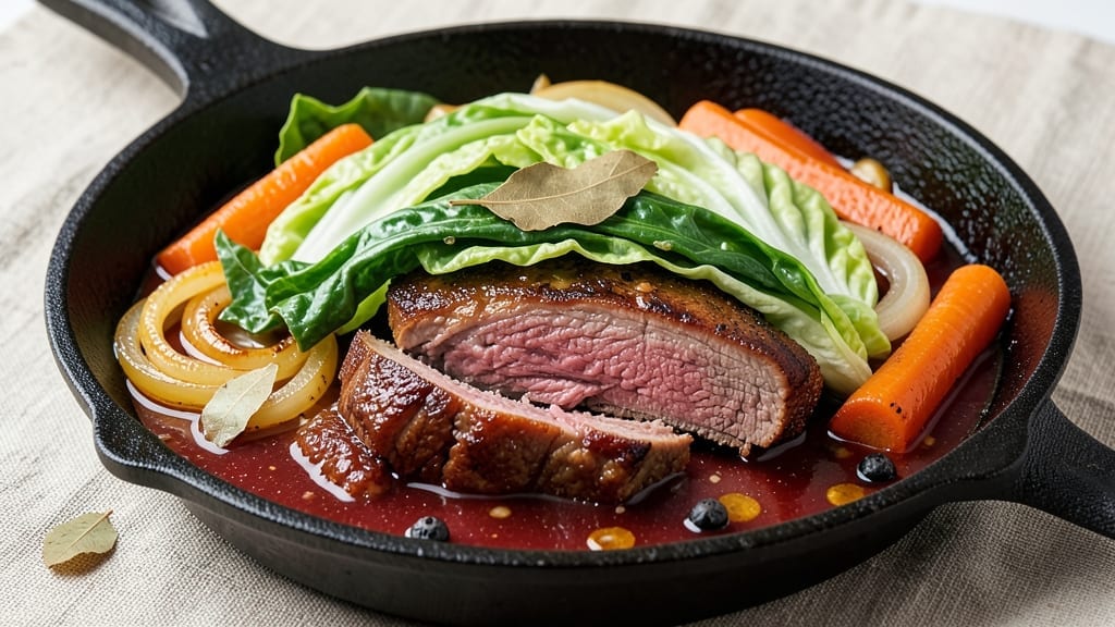 5 Lb Corned Beef and Cabbage Recipe: Slow-Cooked Tender Meat with Savory Cabbage