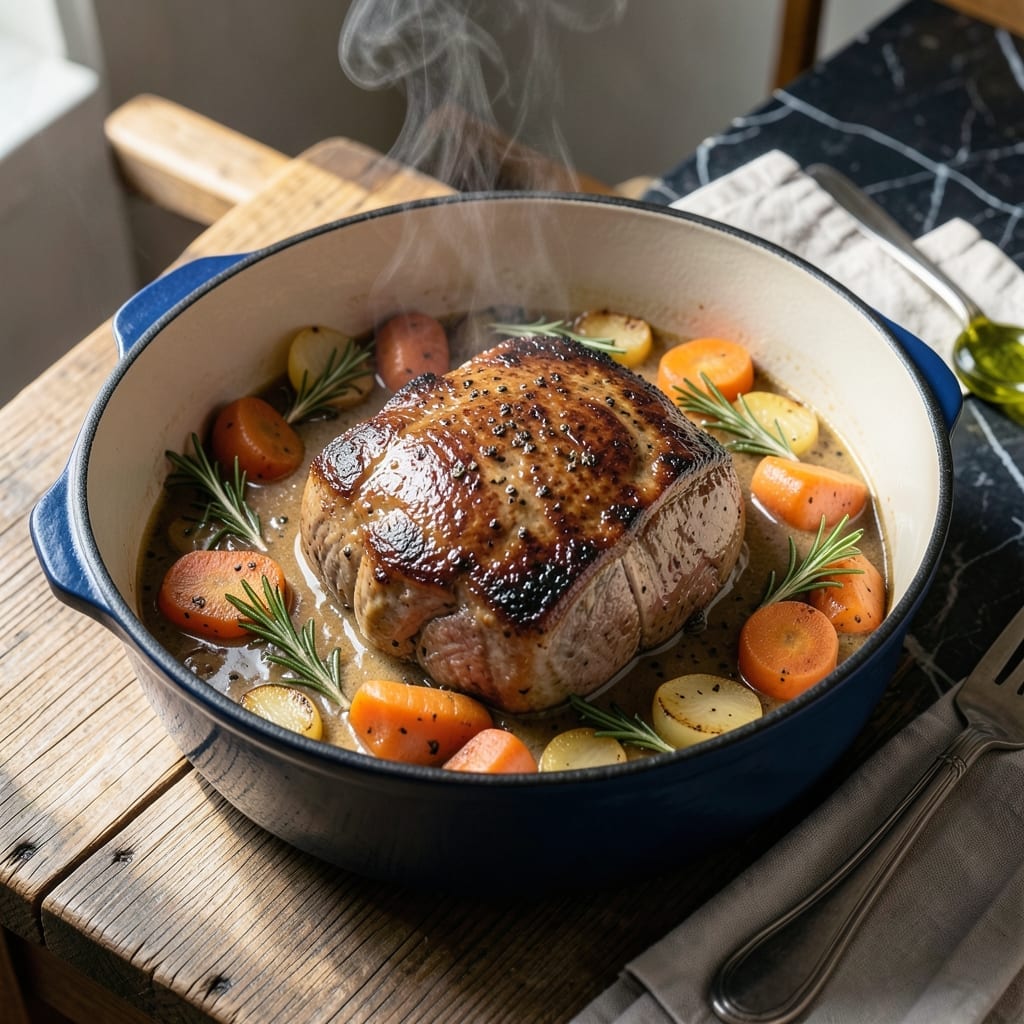 Best Tasting Pot Roast Recipe: Fall-Off-The-Bone Richness in Dutch Oven