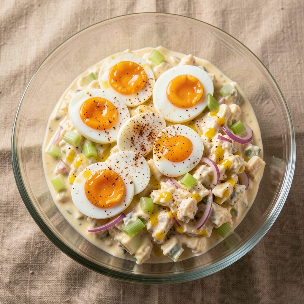 7 11 Egg Salad Recipe: Crispy Croutons and Creamy Yolk Magic