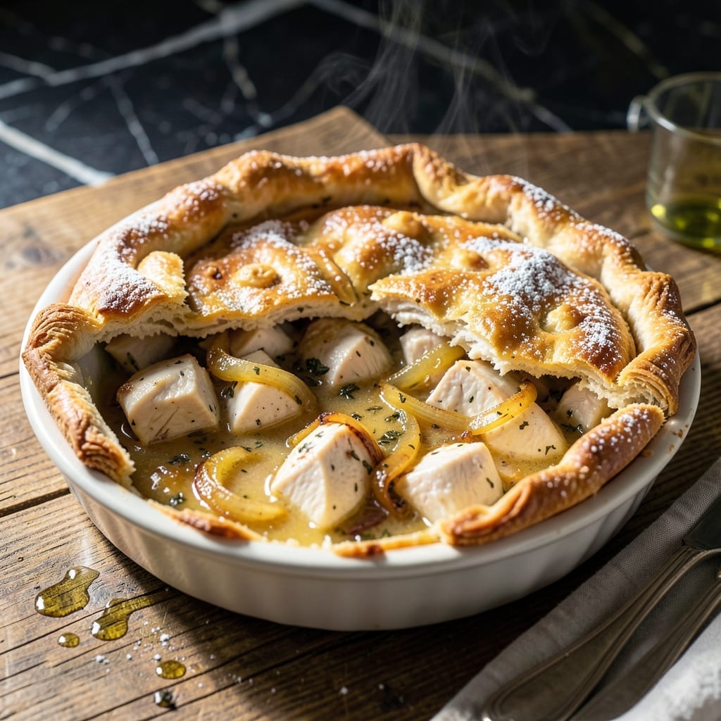 Make Ahead Chicken Pot Pie Recipe: Flaky Crust Over Prep-Friendly Filling