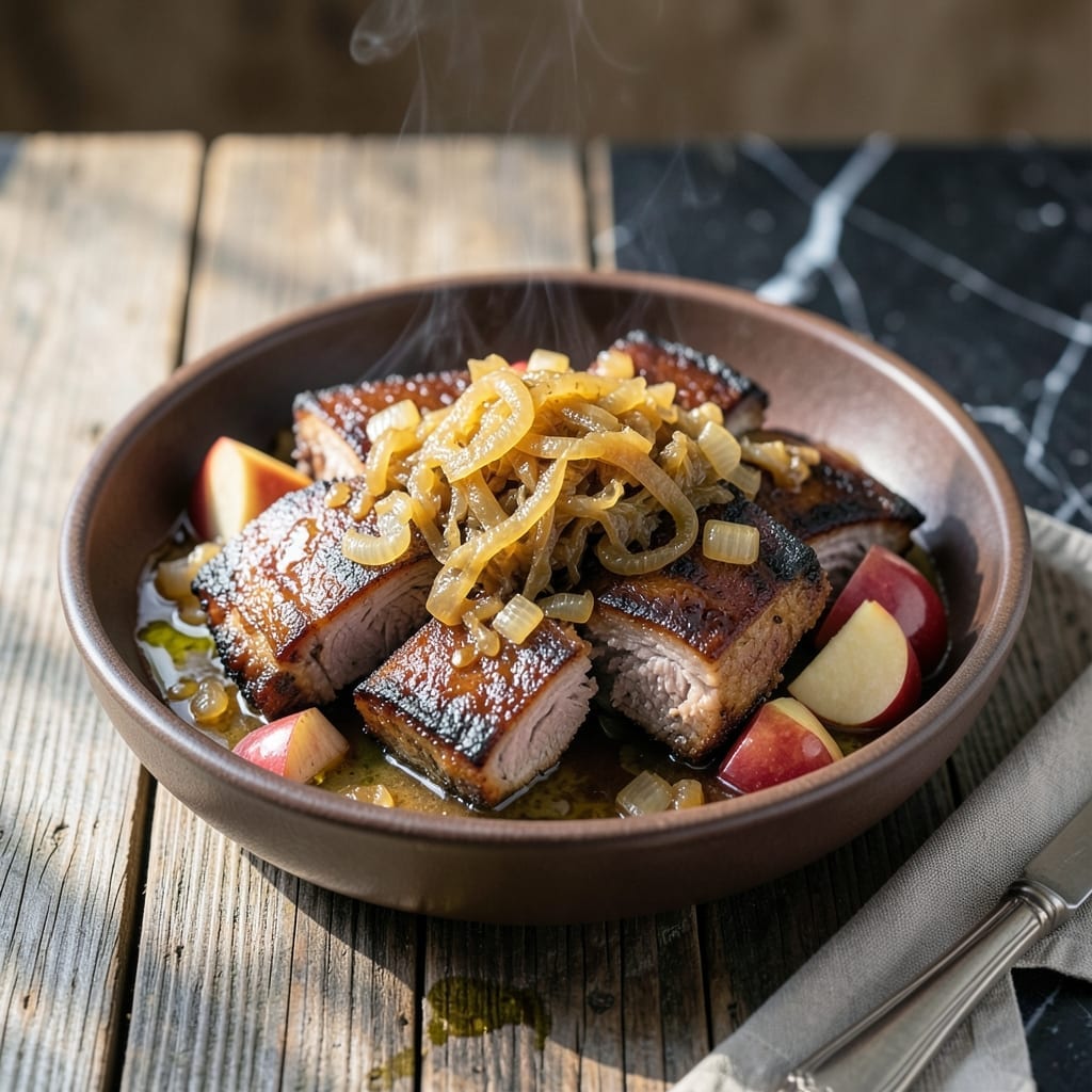 Instant Pot Spare Ribs and Sauerkraut Recipe: Smoky-Sweet German Tradition