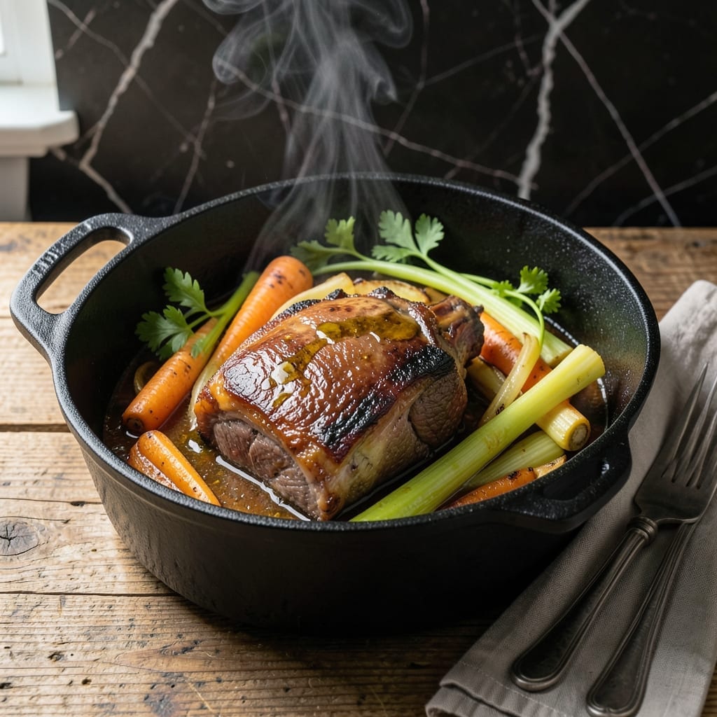 Beef Shank Pot Roast Recipe: Fall-Off-The-Bone Richness With Red Wine Depth Beef Shank Pot Roast Recipe: Fall-Off-The-Bone Richness With Red Wine Depth