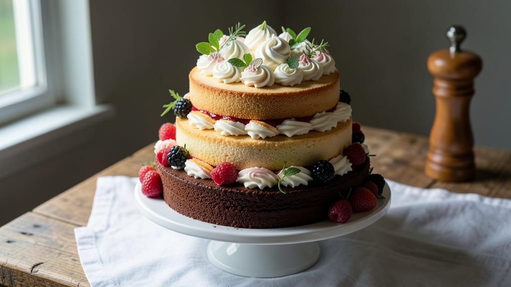3 Tier Cake Recipe From Scratch: Stacked Elegance With Homemade Buttercream