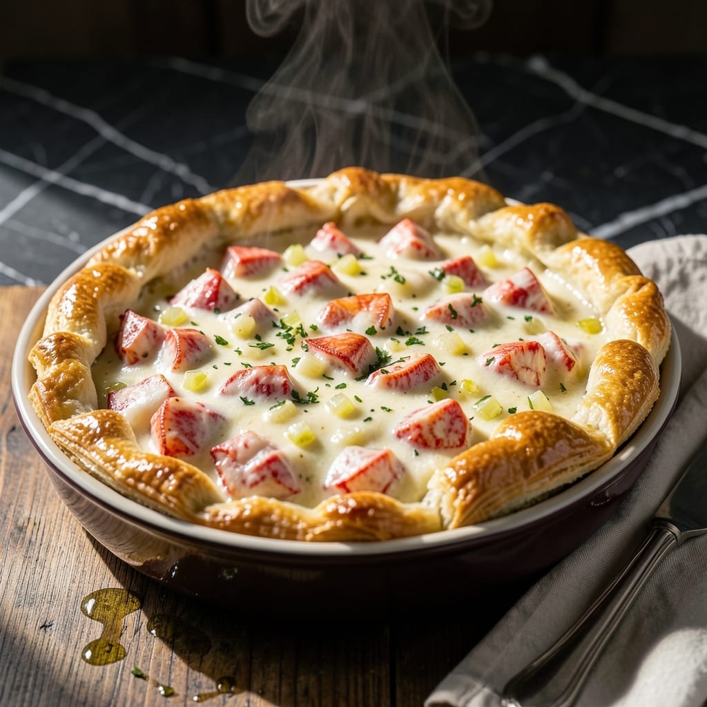 Maine Lobster Pot Pie Recipe: New England Luxury in Every Bite Maine Lobster Pot Pie Recipe: New England Luxury in Every Bite
