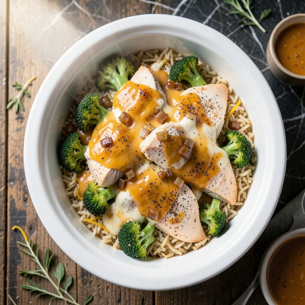 Chicken Broccoli Casserole Crock Pot Recipe: Hands-Free Creamy Comfort