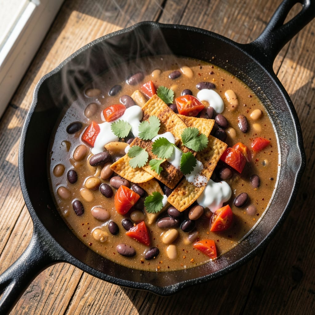 9-Can Taco Soup Recipe: Bold Spice and Hearty Beans in One Pot