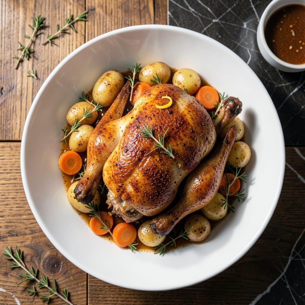 Instant Pot Rotisserie Chicken Recipe: Golden Skin and Juicy Meat in One Hour