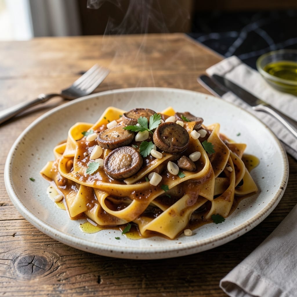 Fatty Liver Pasta Recipe: Umami-Rich Sauce With Silky Texture